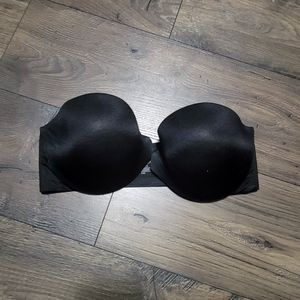 Front Clasp Strapless Bra 36D